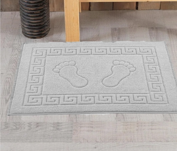 Logolu Beyaz Ayak Havlusu